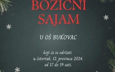 Božićni sajam učeničkih radova