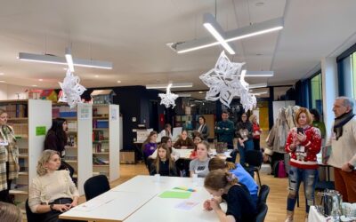 Radionice u knjižnici za naše partnere iz europskih zemalja