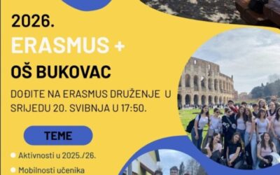 Poziv na Erasmus druženje
