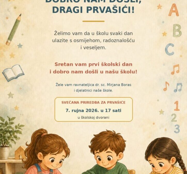 Svečana priredba za učenike 1. razreda